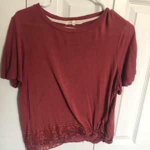 Short sleeve coralish